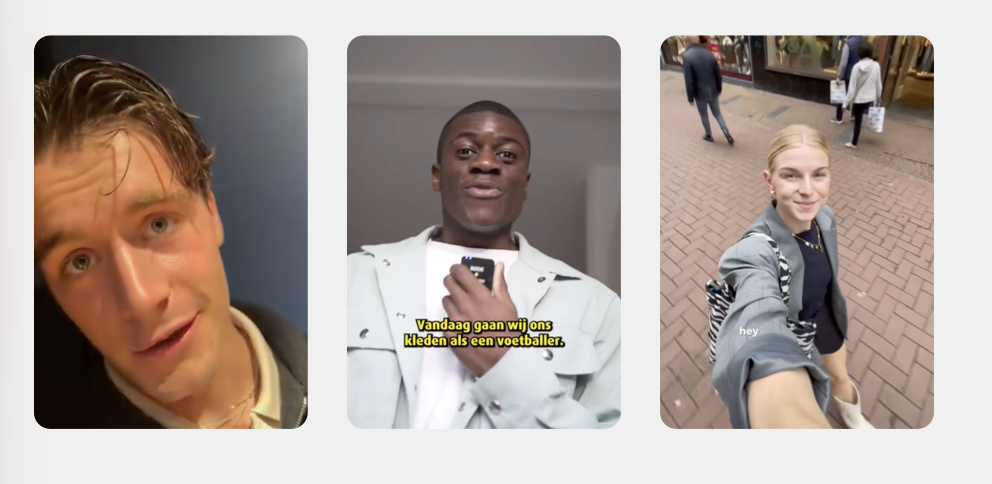 American Eagle and Pearpop creator content